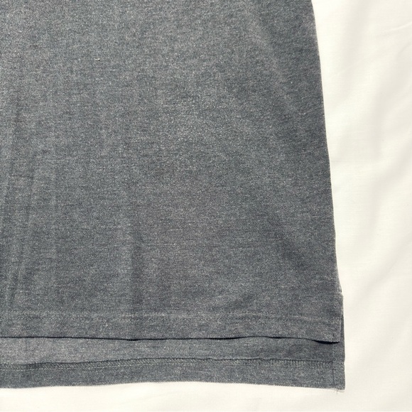 Used U.S. Polo Assn. Classic-Fit Polo Shirt 2XL Charcoal Gray Red Logo - Picture 11 of 12